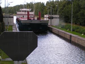 Ship in the lock