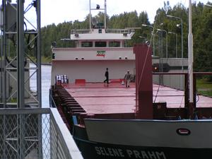 Ship in the lock